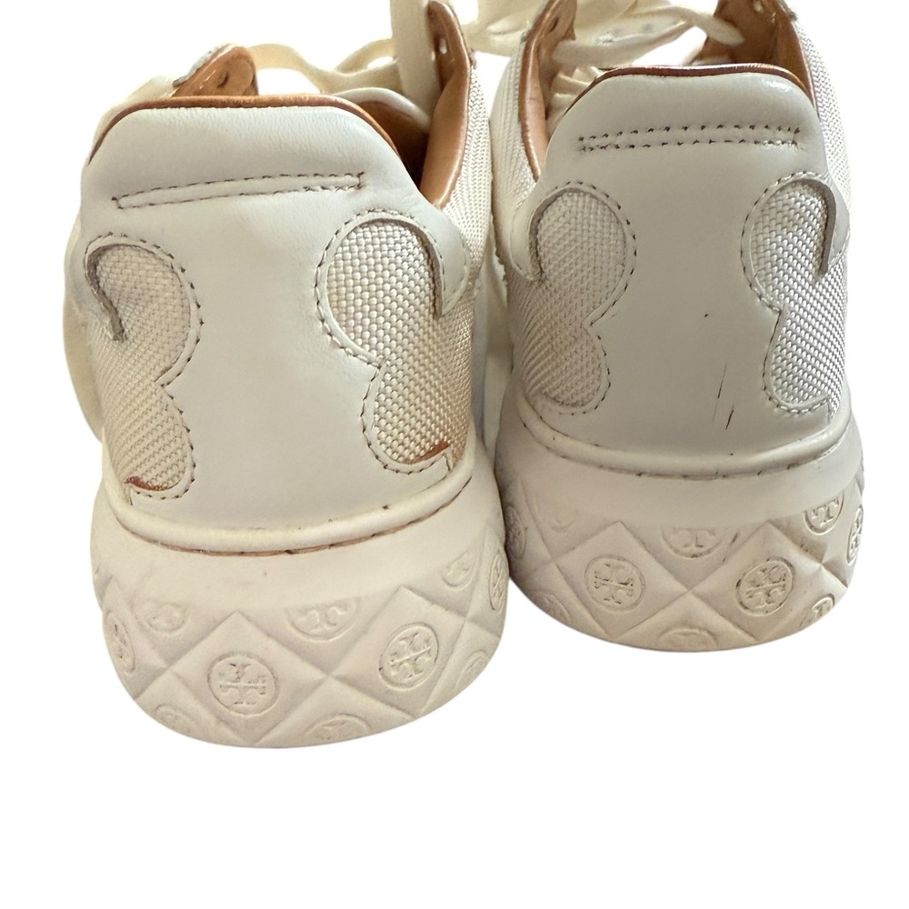 Tory Burch Ladybug sneakers. SZ 7M white - Picture 5 of 14
